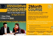 Learn English Language Individually at Innovative English Le