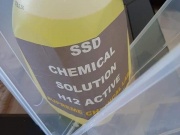 SSD chemical solution for sale in Oman to clean Black Coated