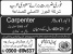 Carpenters required for overseas phalia international travel.