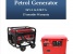 Petrol generator (solong) brand solong, rated power 10kva/12.