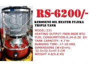 KEROSENE OIL HEATER FUJIKA T-T