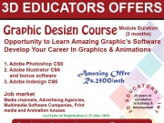 Graphics Design Course Offerd by 3D Educators