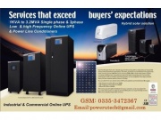 Industrial UPS / Power Line Conditioner / Hybrid Solar UPS I