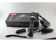 Rechargeable, Zoomable Super Bright Flashlight Torch, Just f