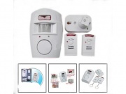 Remote wireless PIR alarm infrared 16 feet motion detection