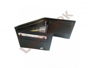 Mens Genuine Leather Wallet (Black, Tan, Dark Brown)