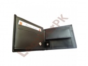Mens Genuine Leather Wallet (Black, Tan, Dark Brown)