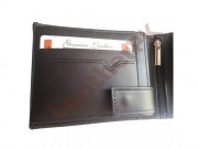 Mens Genuine Leather Wallet (Black, Tan, Dark Brown)