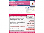 MATLAB for Technical Computing - PROFEX Center