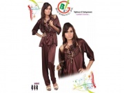 Stylish Brown Nigh-ware Nighty 458C